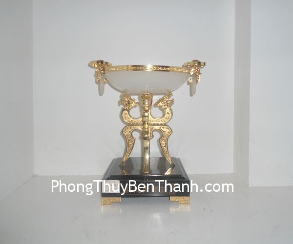 chau tu bao b032 02 Chậu tụ bảo phong thủy đá Thanh Ngọc Quảng Đông tài lộc như ý B032